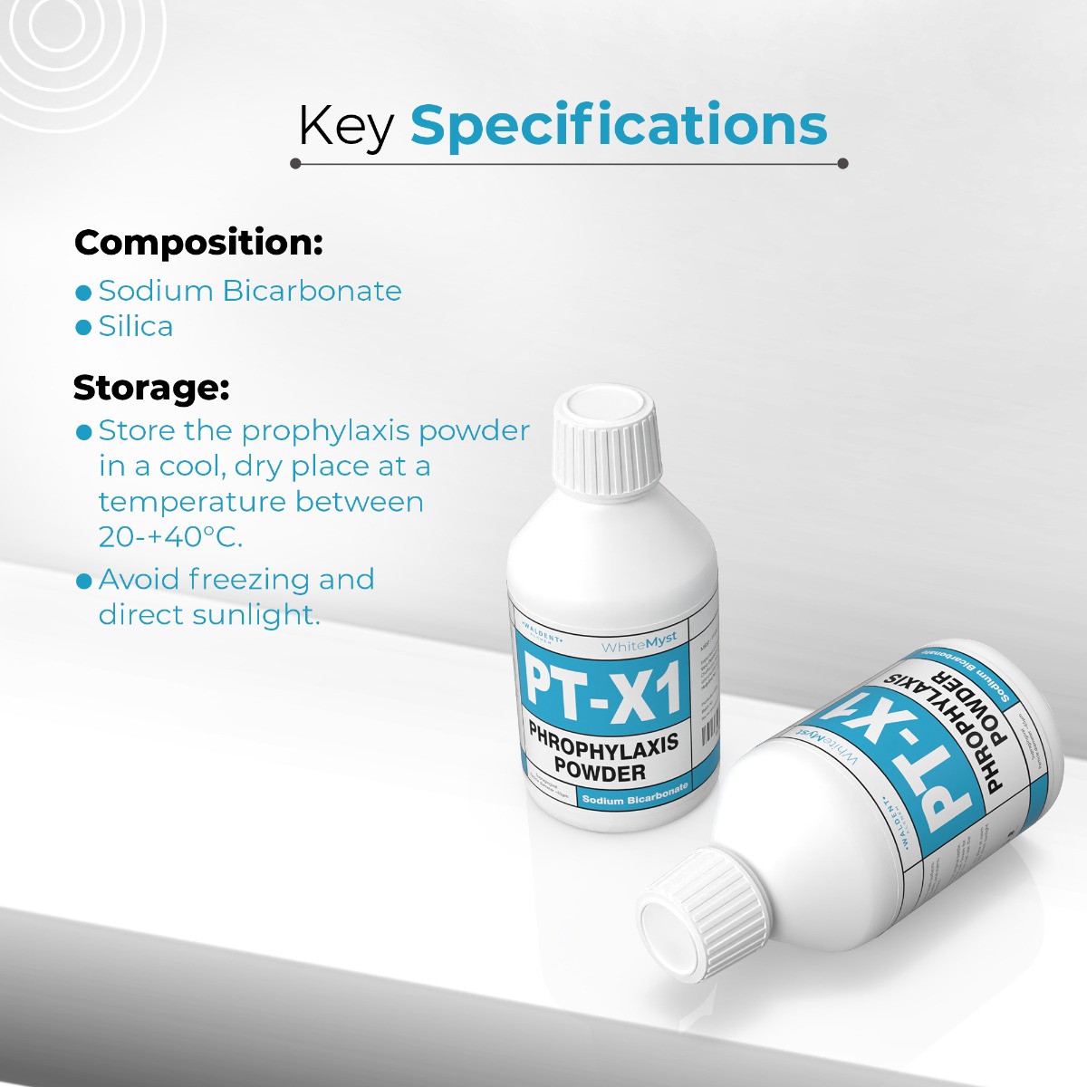 Waldent WhiteMyst Prophylaxis Powder 300g PTX1