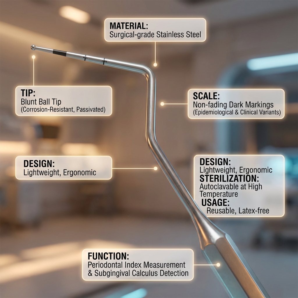 Waldent WHO Probe (15/739)