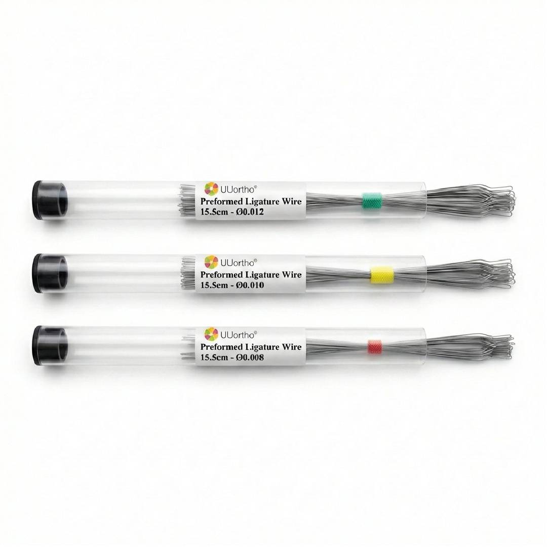 UU Ortho Preformed Ligature Wire 15.5cm (Pack of 100)