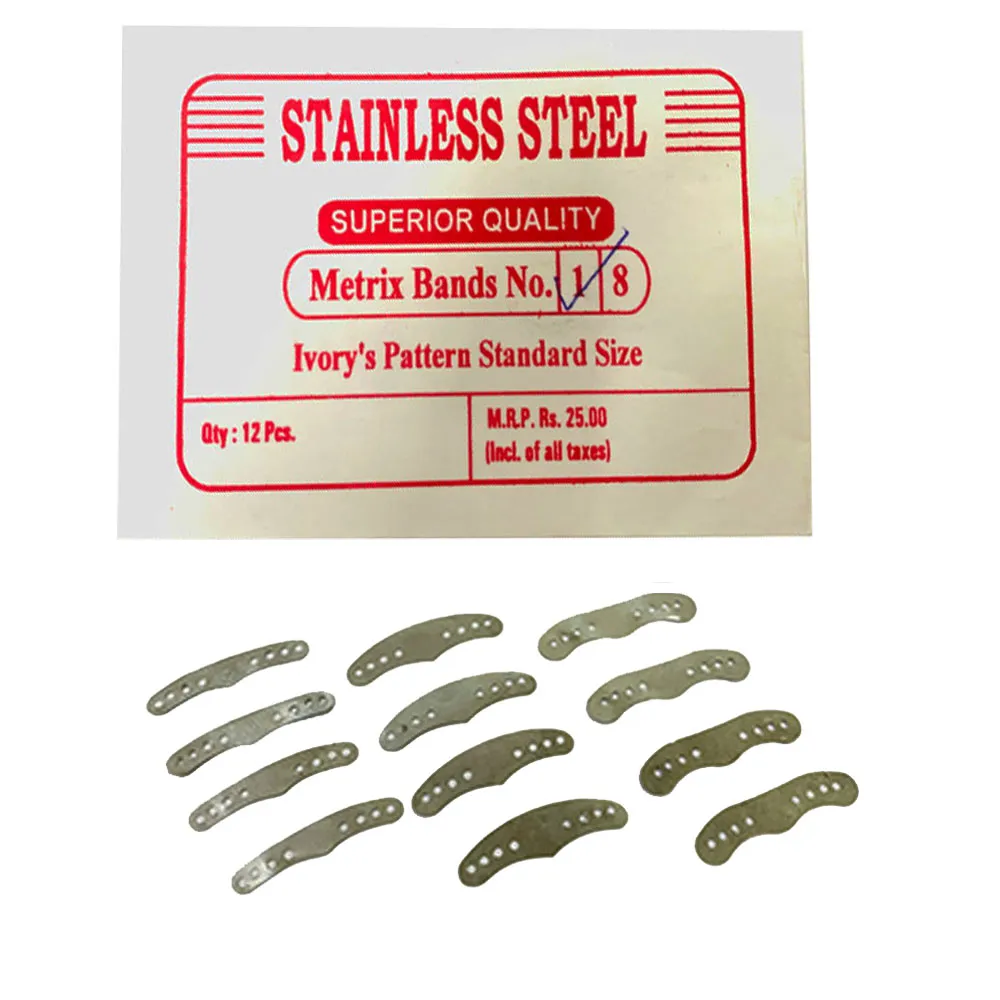 Indian Matrix Bands-Stainless Steel No.1 (Curved)