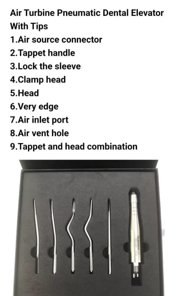 Julldent Sonic Pneumatic Elevator Kit # 204 