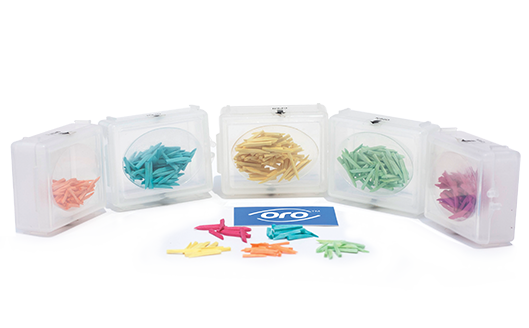 Oro Wooden Wedges - Orange