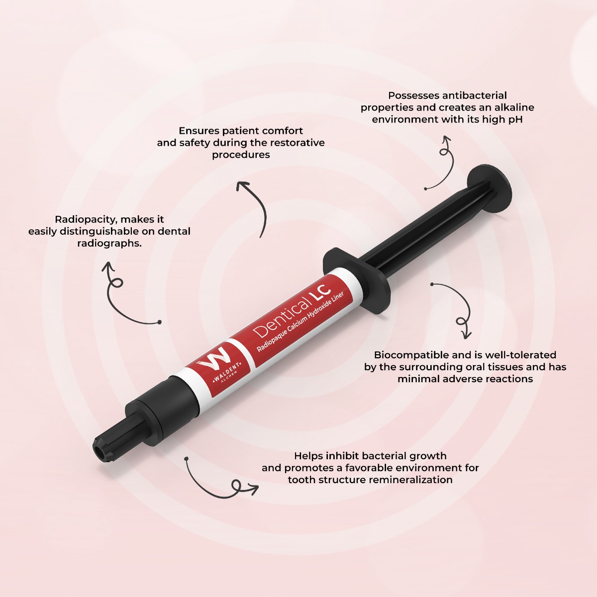 Waldent Dentical LC Calcium Hydroxide Liner