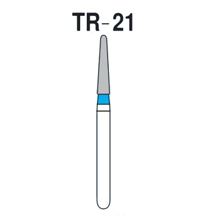 NewDiamond Tapered Round Diamond Bur TR-21 (Pack of 3)