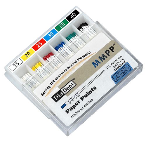 Diadent Paper Points Millimeter Marked - 2%