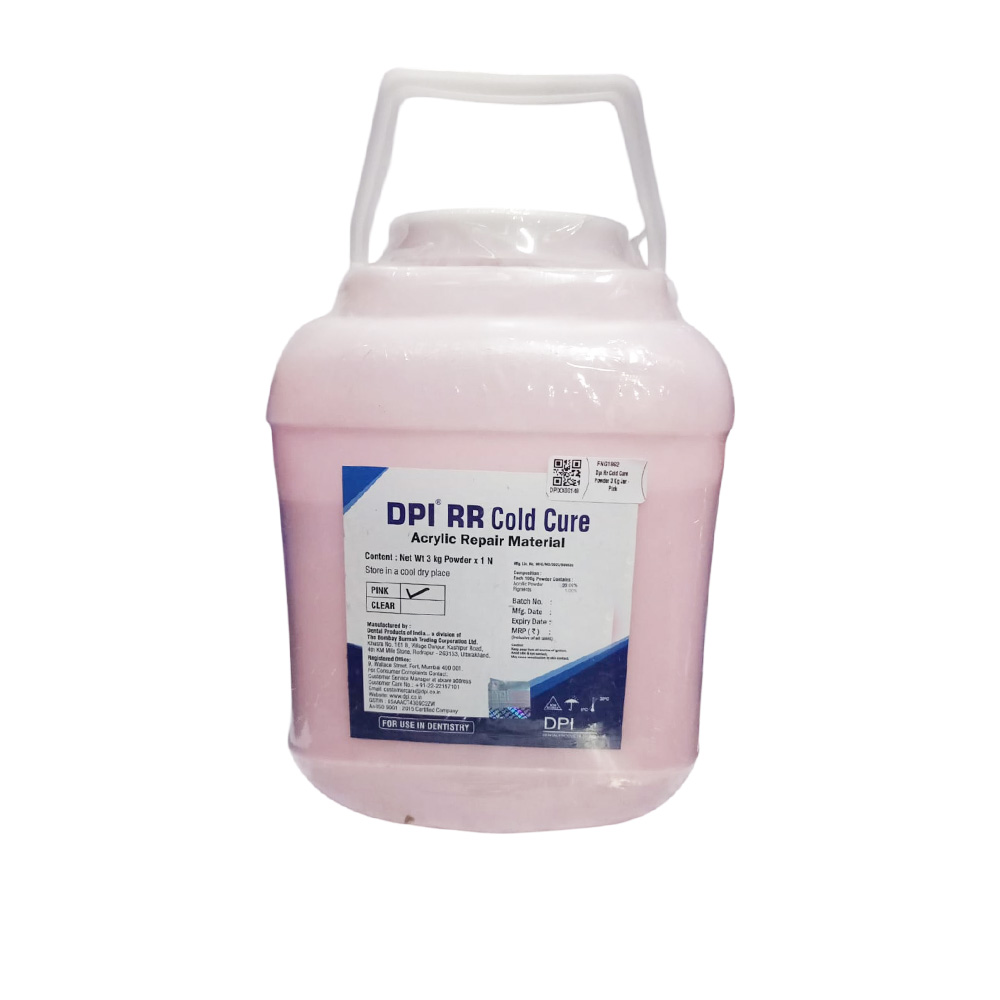 Dpi Rr Cold Cure Powder 3 Kg Jar - Pink