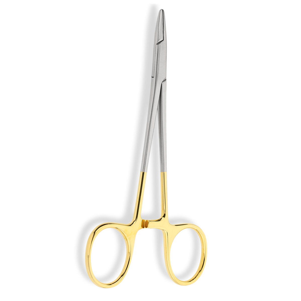 GI Baumgartner Needle Holder TC - Straight (14.5 Cm)