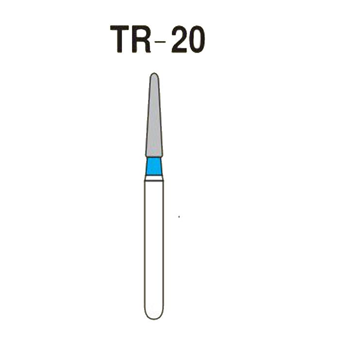 NewDiamond Tapered Round Diamond Bur TR-20 (Pack of 3)