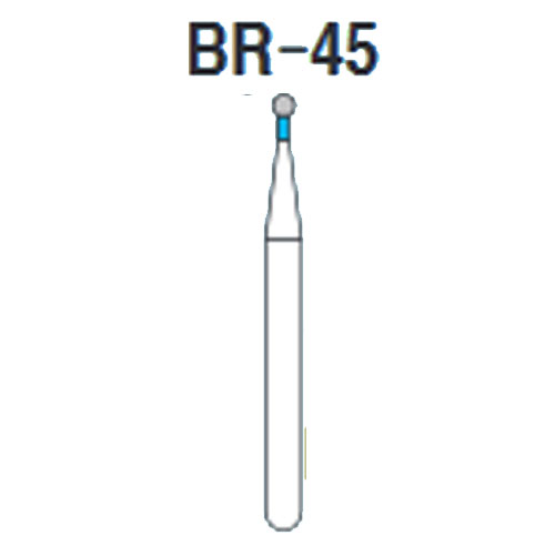 NewDiamond Ball Round Diamond Bur BR-45 (Pack Of 3)