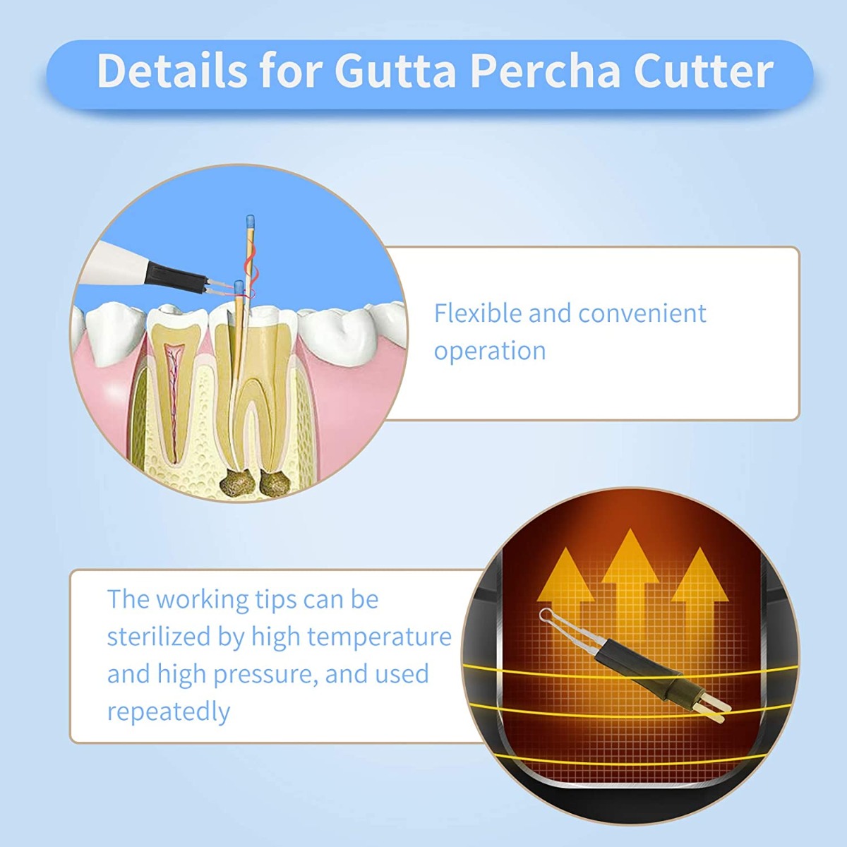Endoking Gutta Percha Cutter Tip Refills