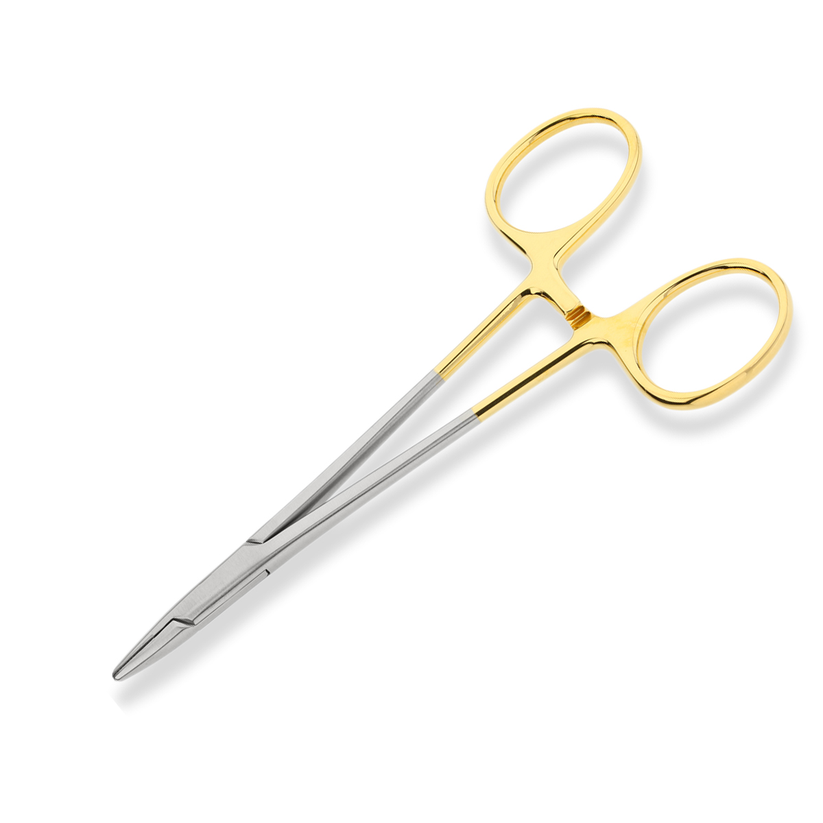 GI Baumgartner Needle Holder TC - Straight (14.5 Cm)