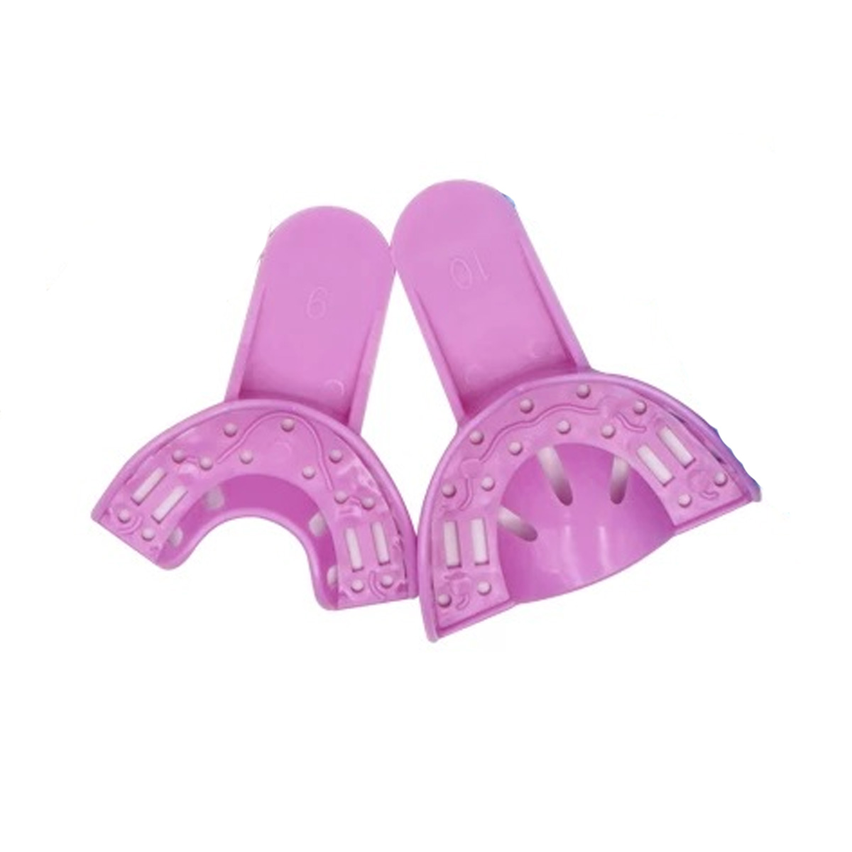 ET Dental Plastic Impression Tray Pack Of 2 Size U9 And L10