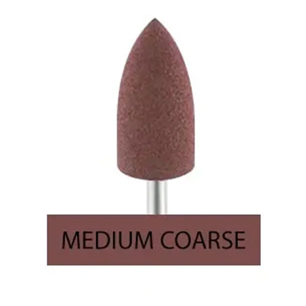 ET Dental Acrylic Polishers Point Mini Brown - Medium Coarse (Pack of 1)