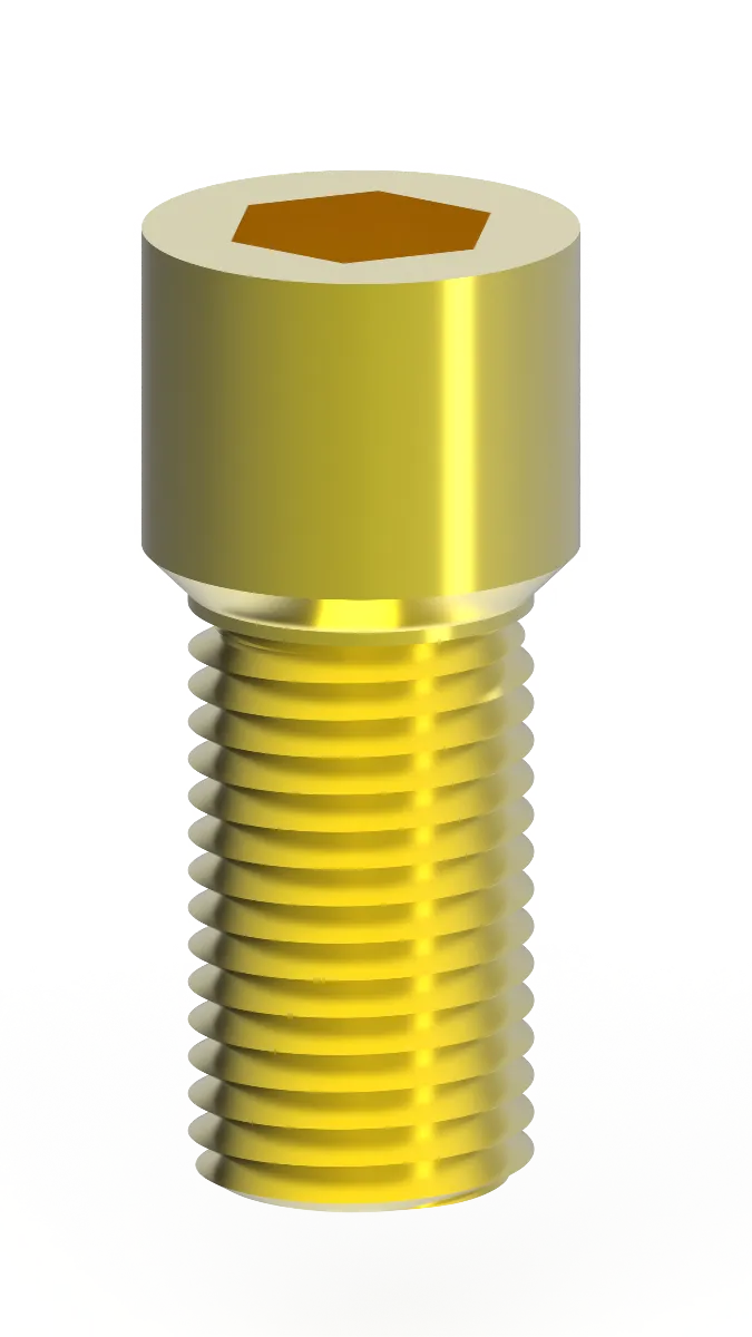 EZ Fit Dentium SL Compatible Colored Multi Unit Titanium Abutment Screw - EZ-064A
