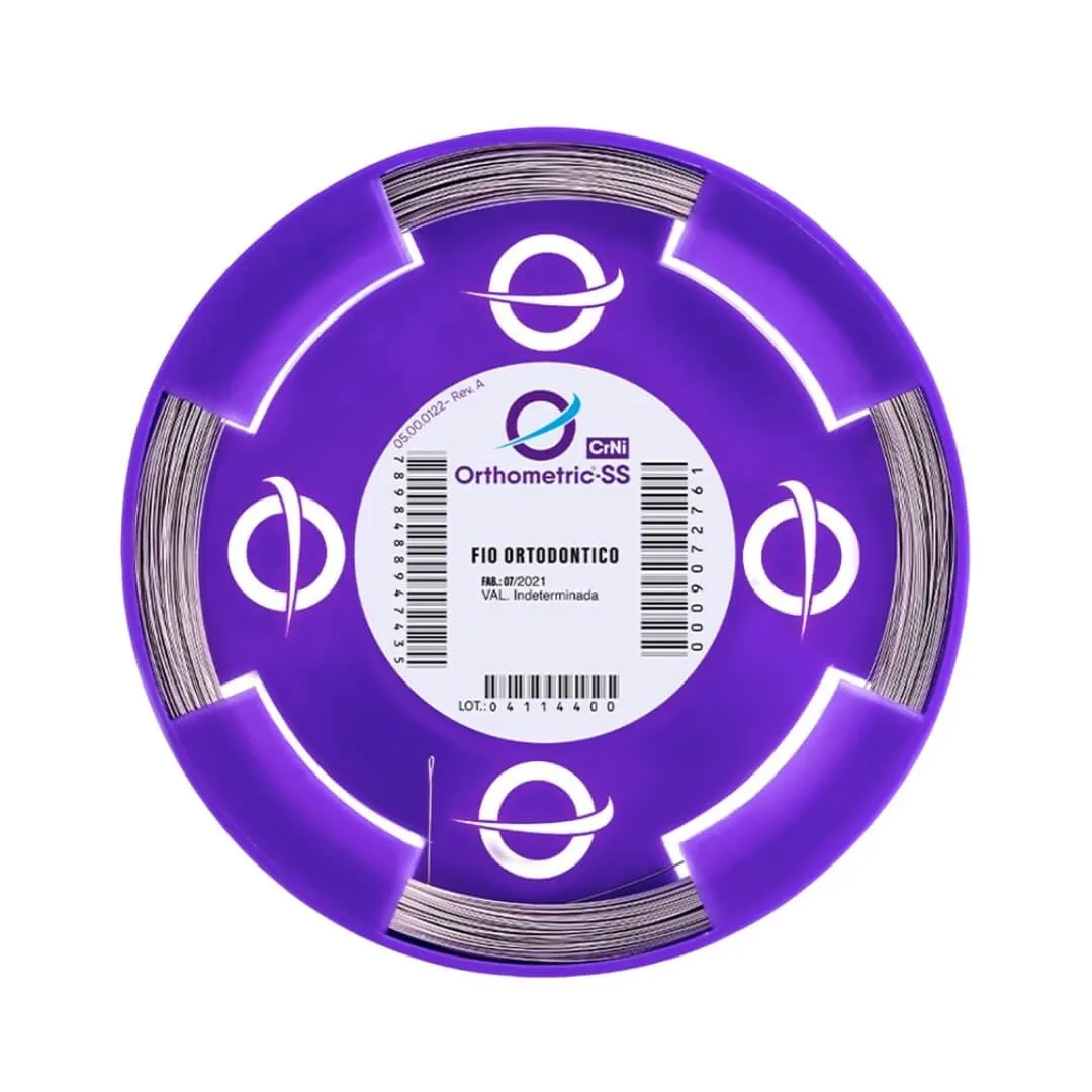 OrthoMetric SS CrNi Elastic Hard Wires Round In Roll 50gm