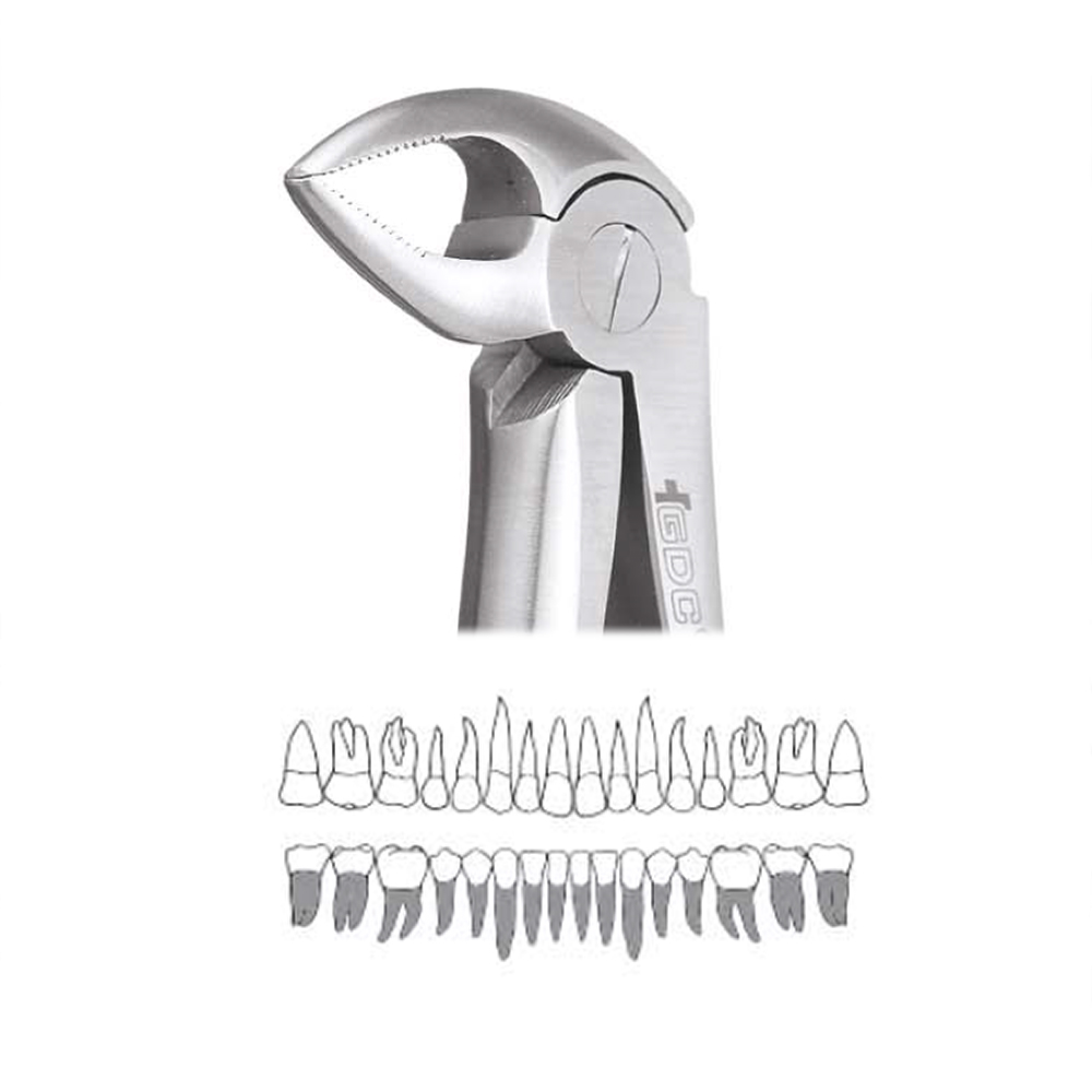GDC Extraction Forceps Lower Roots - 33 Premium (FX33P)