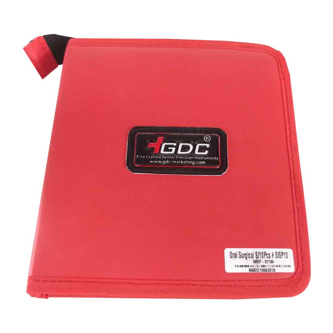 GDC Surgical Instruments Set of 10 In Pouch (SISP10)