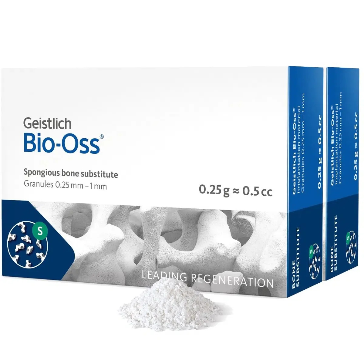 Geistlich Bio-Oss Small Granules (0.25-1mm) (0.25g=0.5cm3)