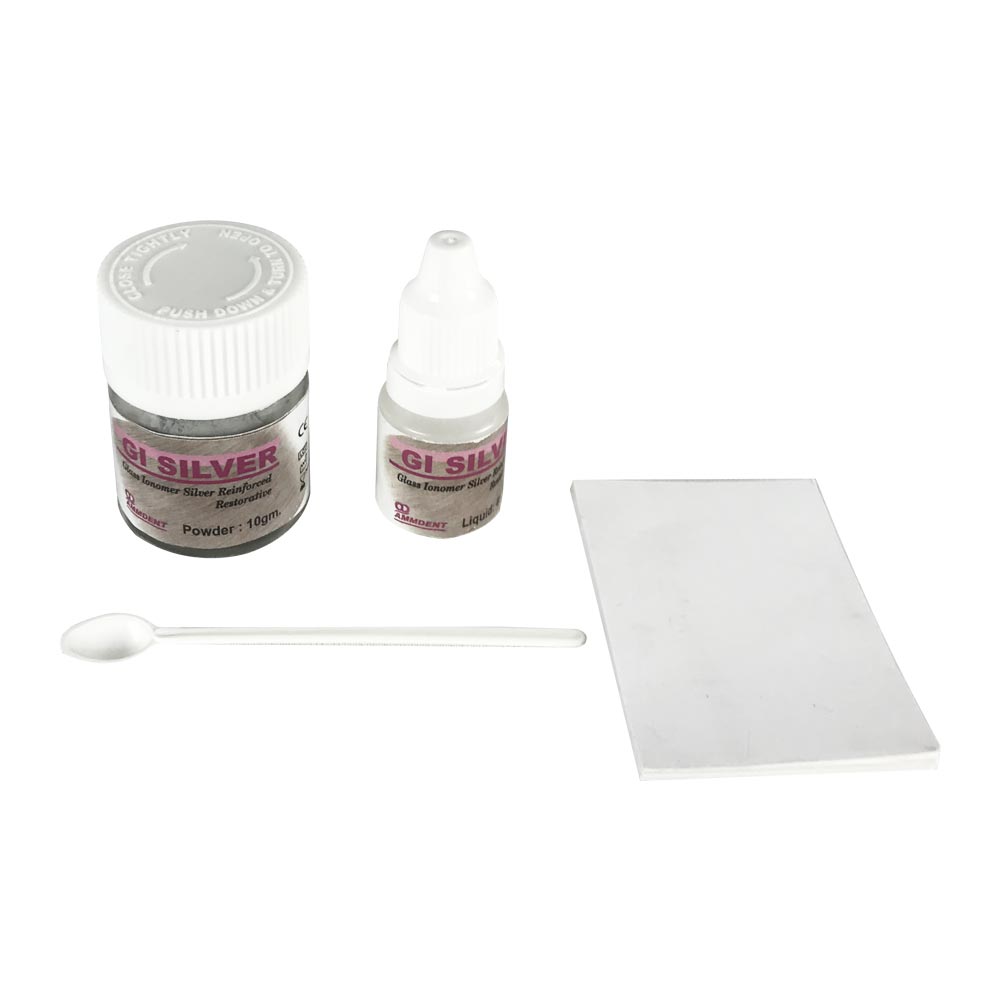 Ammdent GI Silver Reinforced Restorative Cement 