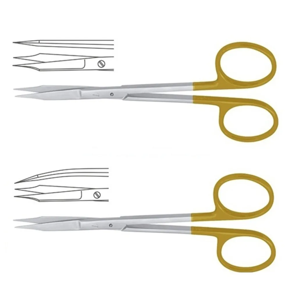 Julldent Goldman Fox Scissors With Tungsten Carbide Tips