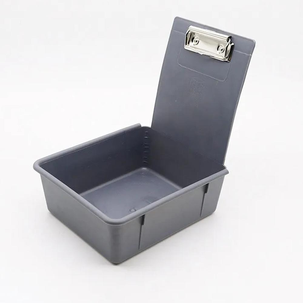 Jinguang Storage Box With Clip - Gray