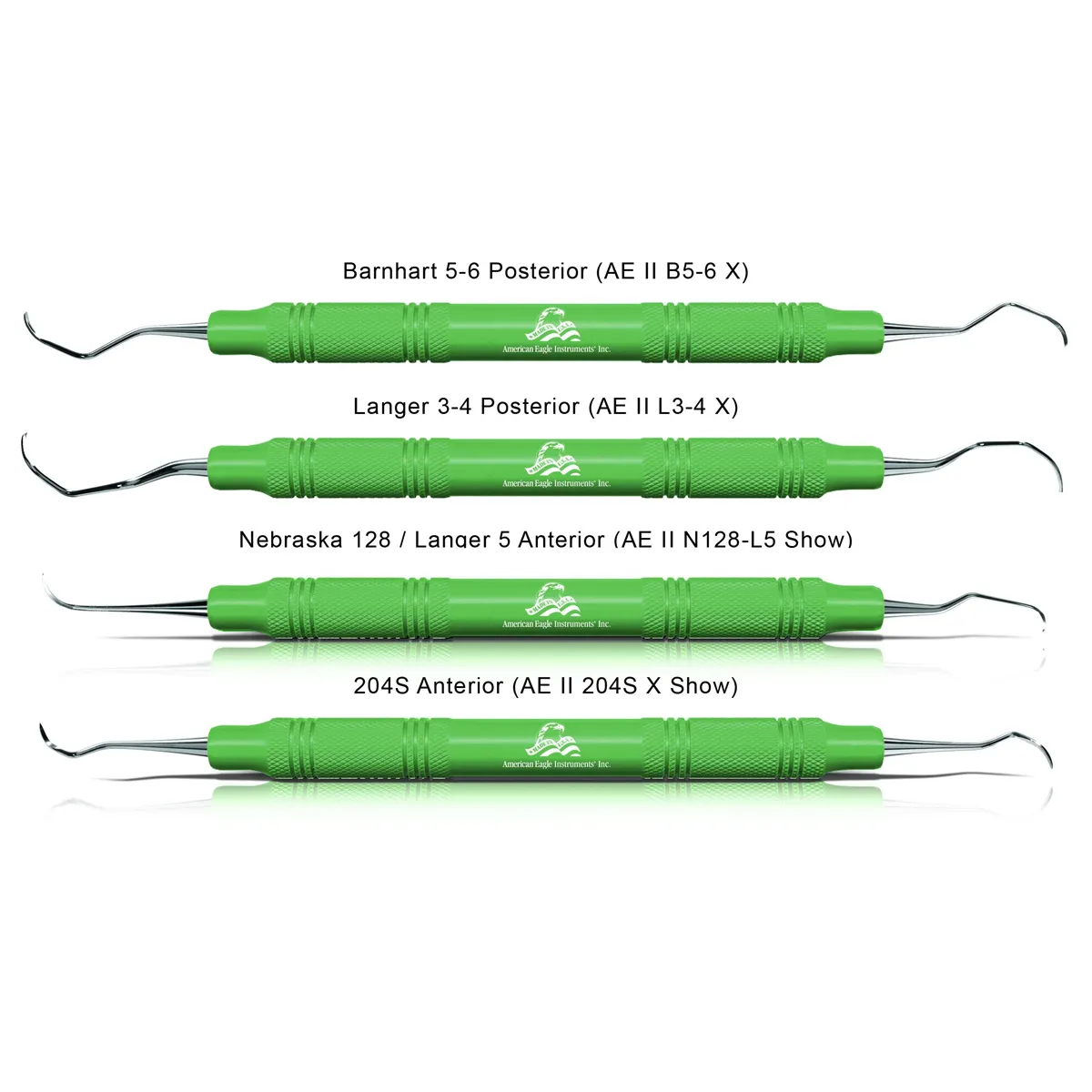 American Eagle Implant Instruments with Green Resin Handle Online at