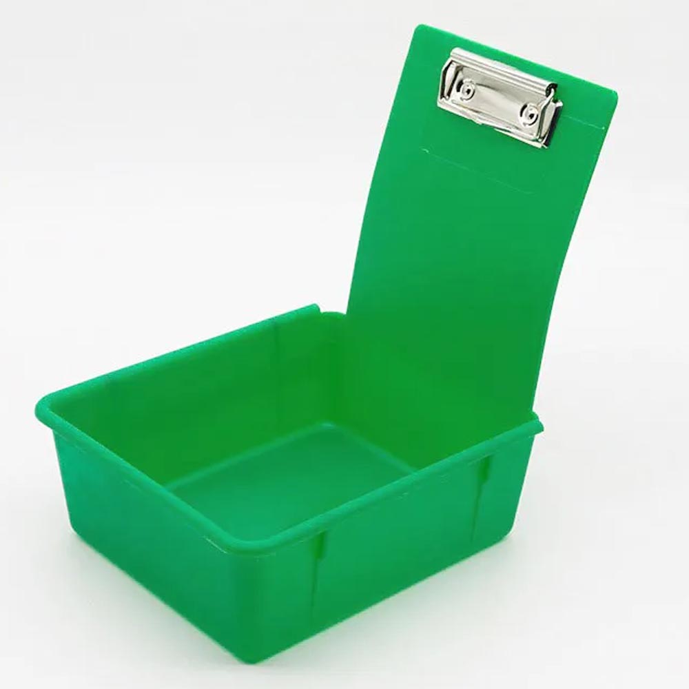 Jinguang Storage Box With Clip - Green