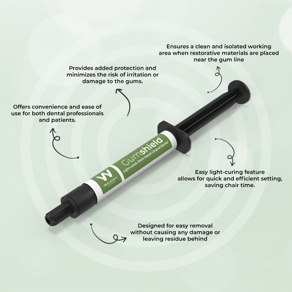 Waldent Gumshield Resin Based Gingival Barrier LC