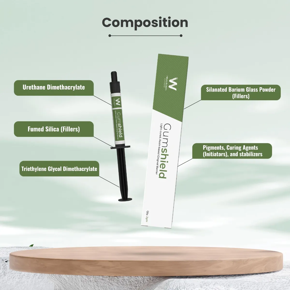 Waldent Gumshield Resin Based Gingival Barrier LC