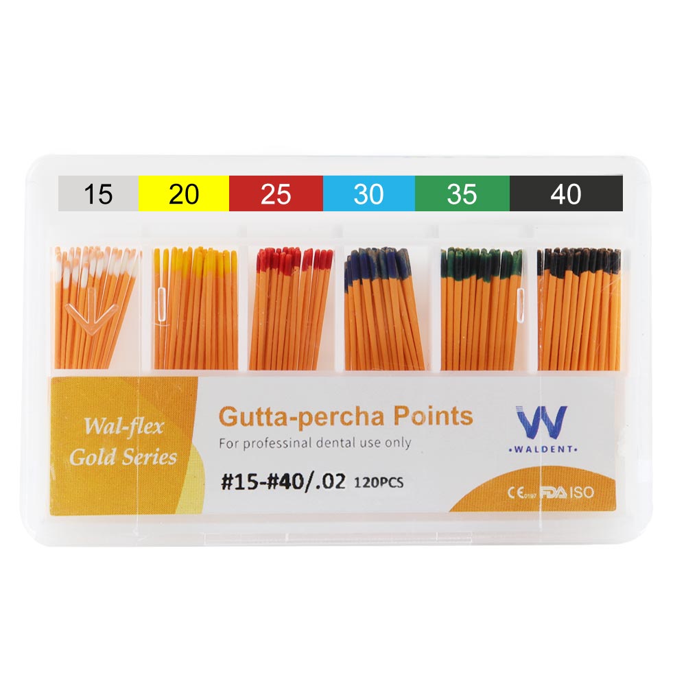 Waldent Gutta Percha Points 2% # 15-40