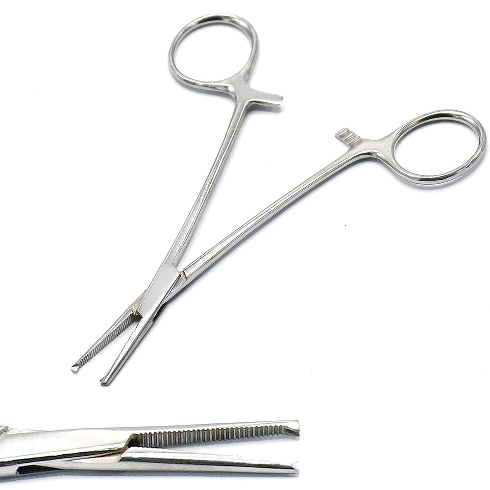 Premium 5" Straight Mosquito Forceps – Halsted Hemostat With Locking Handle – Surgical Instrument