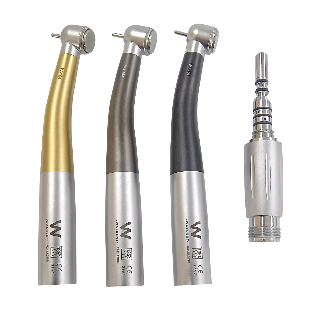 Waldent Quick Coupling Airotor Handpiece Set of 3 (1 Quick Coupling FREE) 