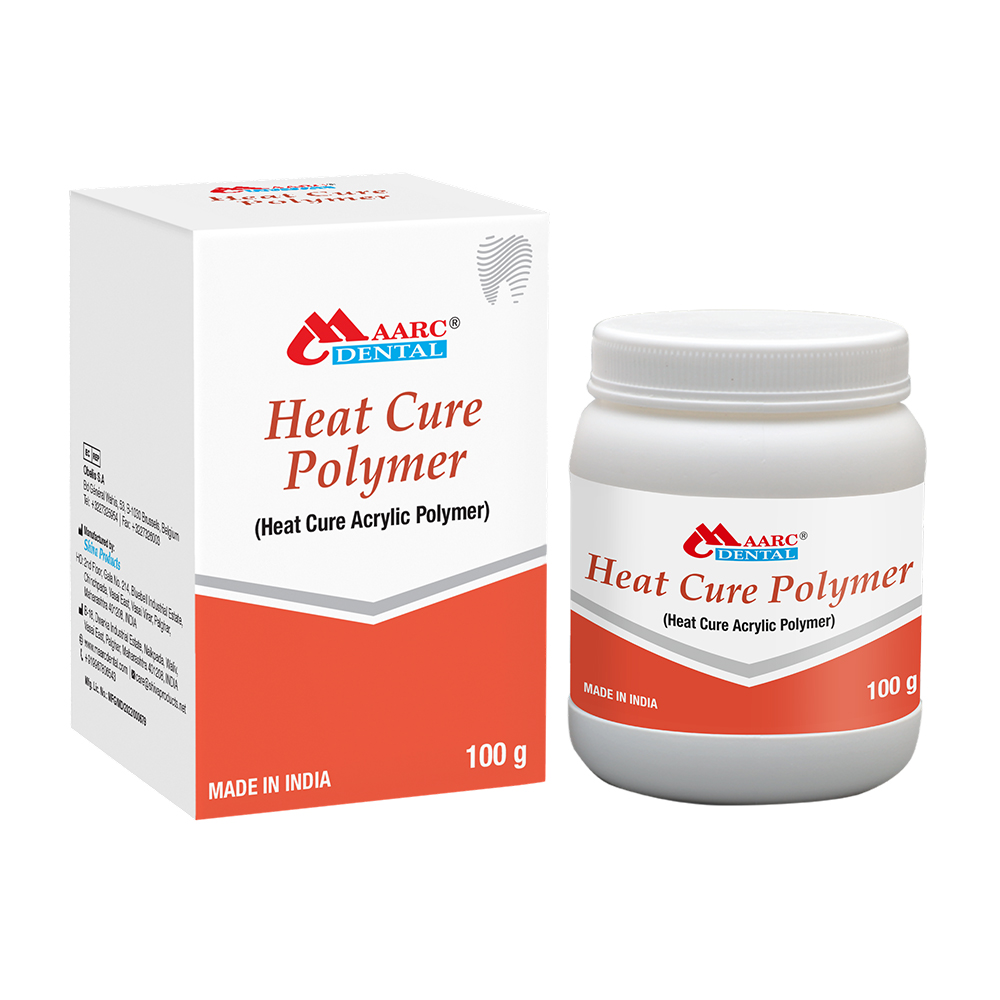 Maarc Heat Cure Powder 100gm - Pink