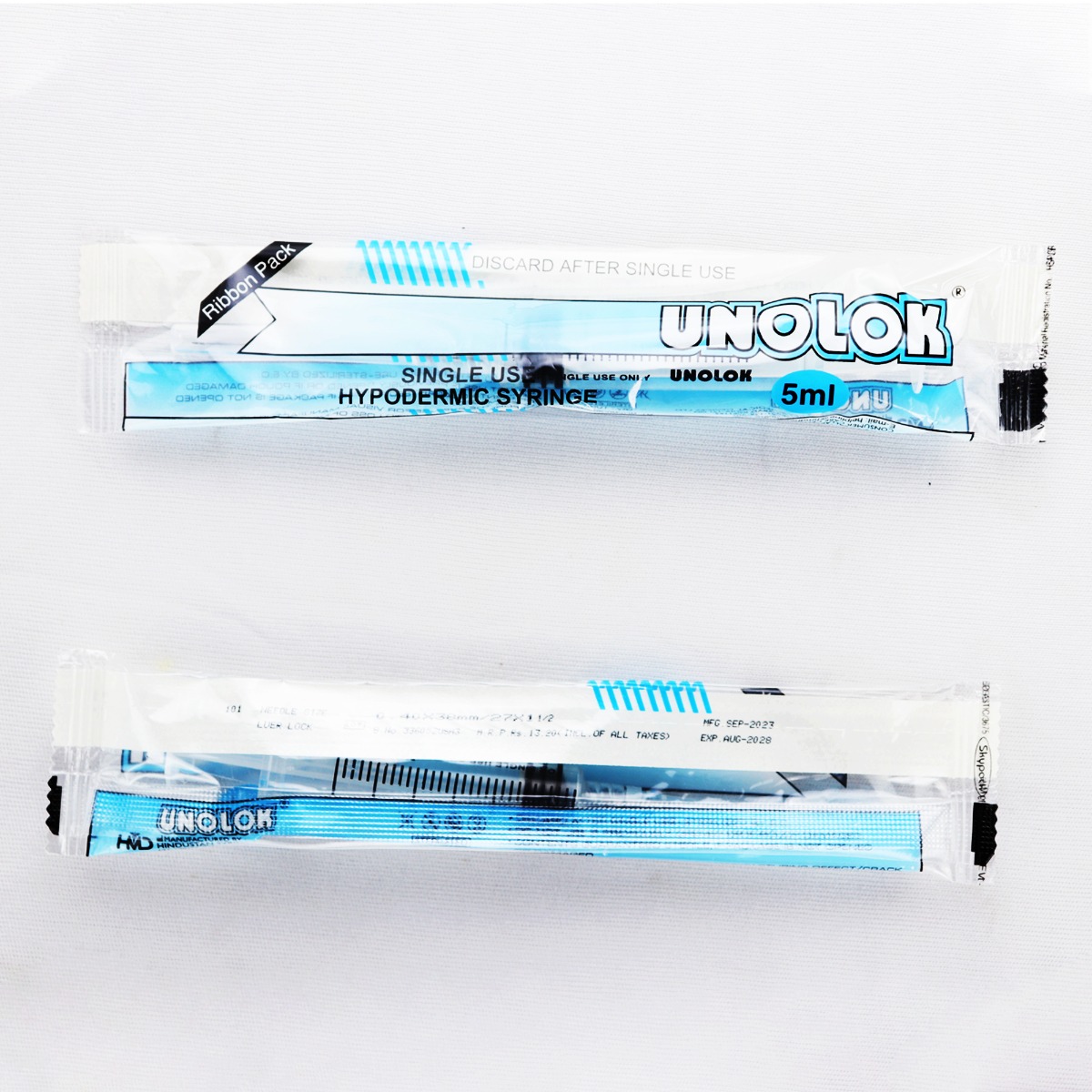 HMD Unolok Syringe 5ml | 27 Gauge | 1.5 Inch Needle