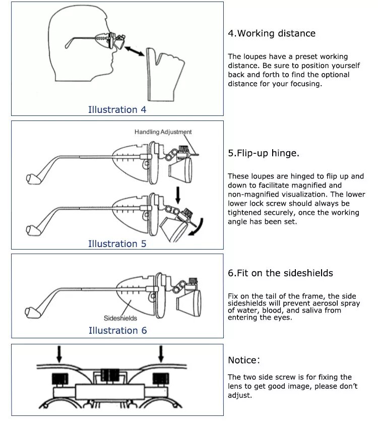 Endoking Dental Loupes With Frame ( LED Headlight Free )