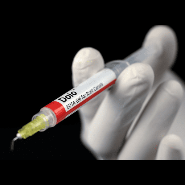 Pack De 4 Seringues Dentaires DOLO EDTA Endogel 2g - Lubrifiant EDTA Pour Traitement Des Canaux Radiculaires - Marque Prevest