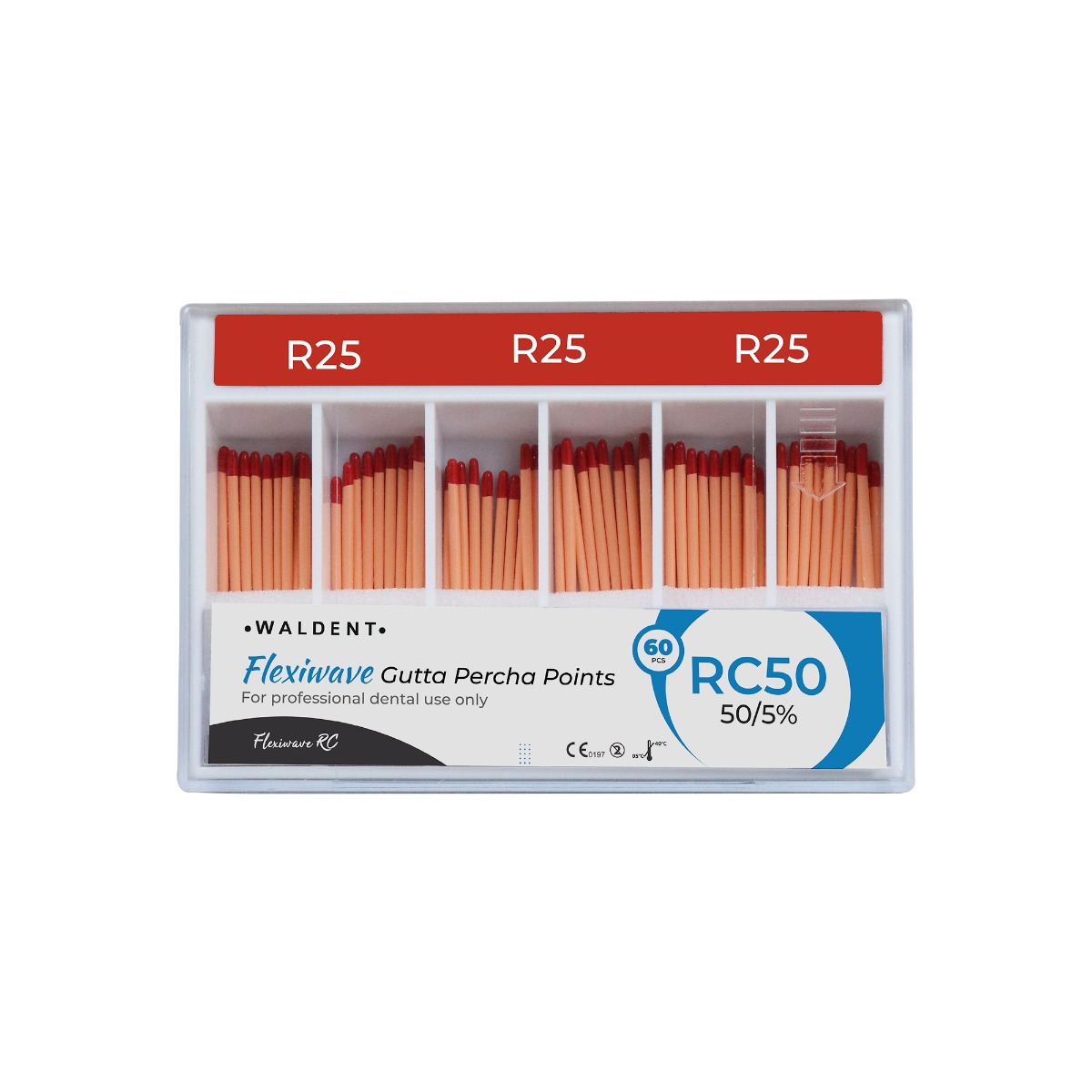 Waldent Flexiwave Gutta Percha Points