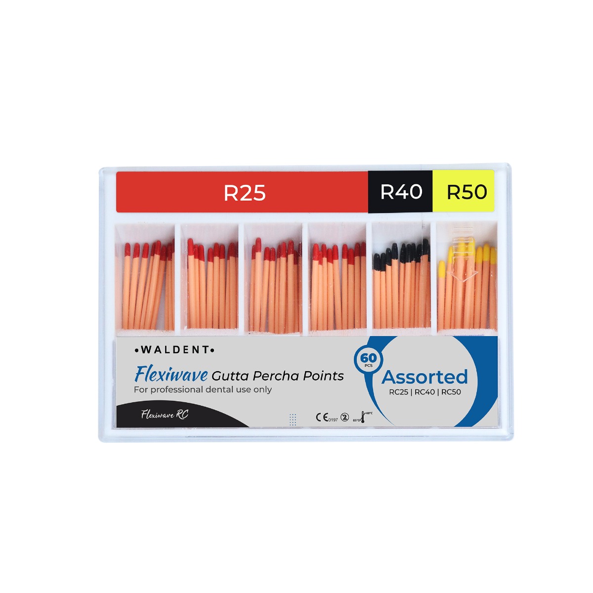 Waldent Flexiwave Gutta Percha Points