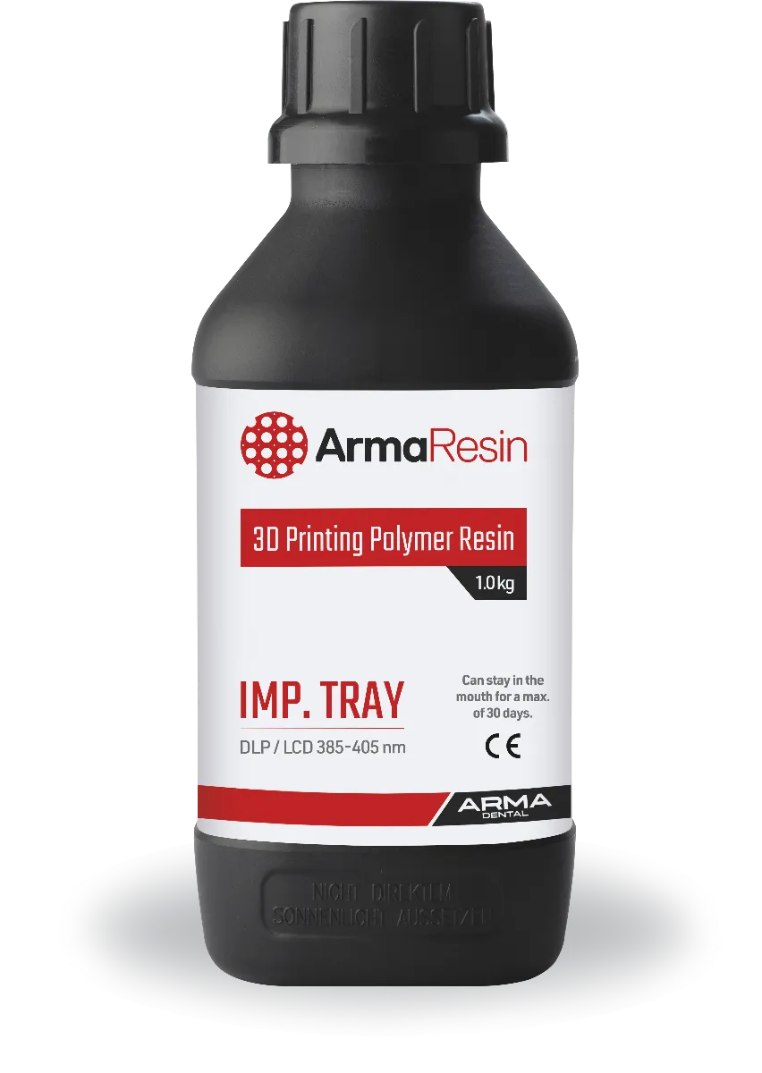 Arma Dental 3D Printing Resin - Impression Tray (1 KG) - Blue