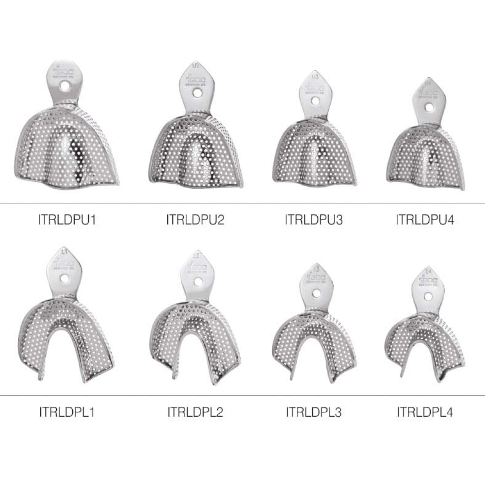 Gdc Impression Trays Dentulous Perforated