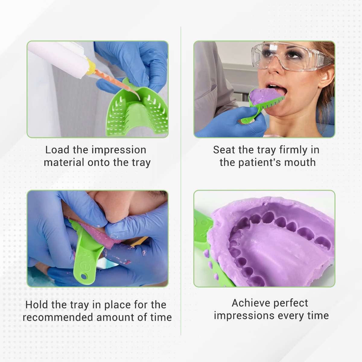 Cotisen Autoclavable Impression Trays (Set of 10)