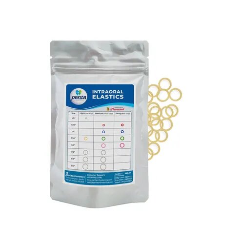 Penta Ortho Intraoral Elastics - Grey 1/8-2 Oz Light