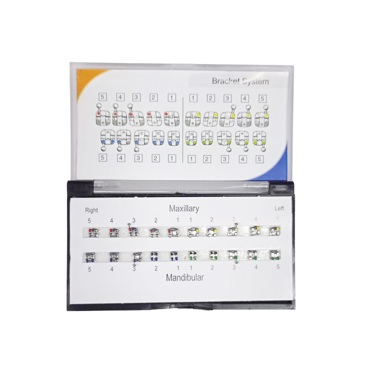 JJ Ortho Orthox Metal Bracket Kit MBT 018 (10.02.100)