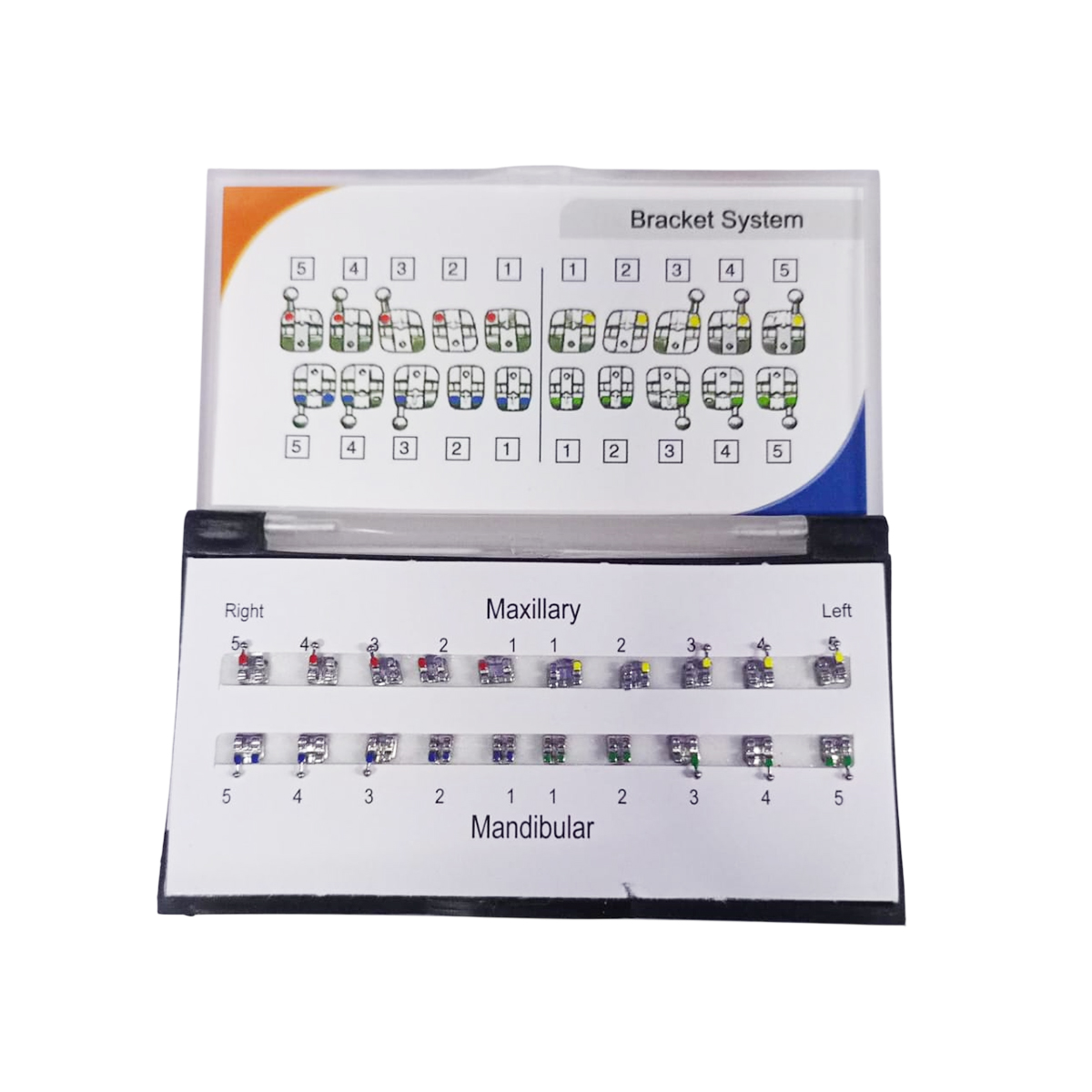 JJ Ortho Orthox Metal Bracket Kit Roth 018 (10.01.100H)