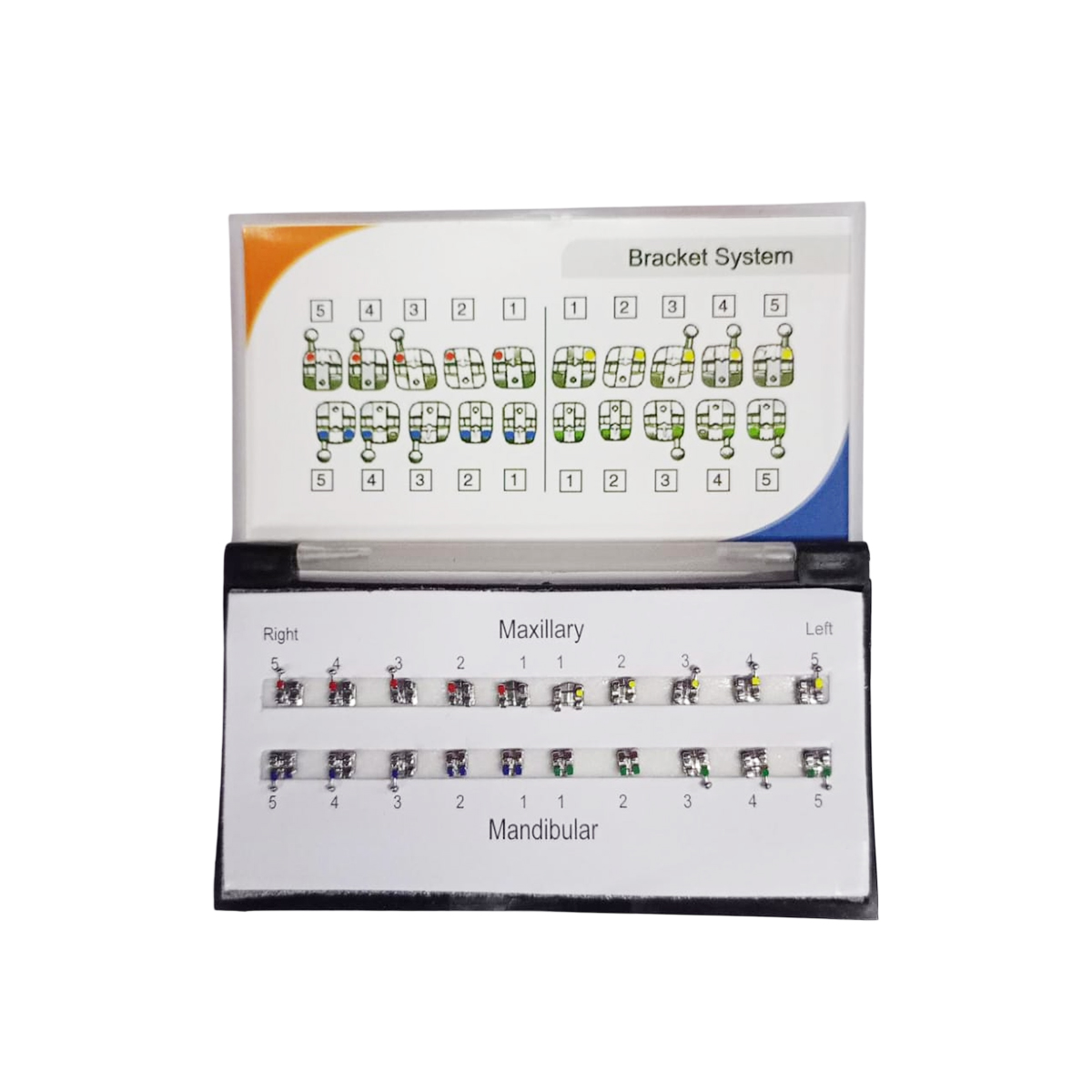 JJ Ortho Orthox Metal Bracket Kit Roth 022 (10.01.200H)