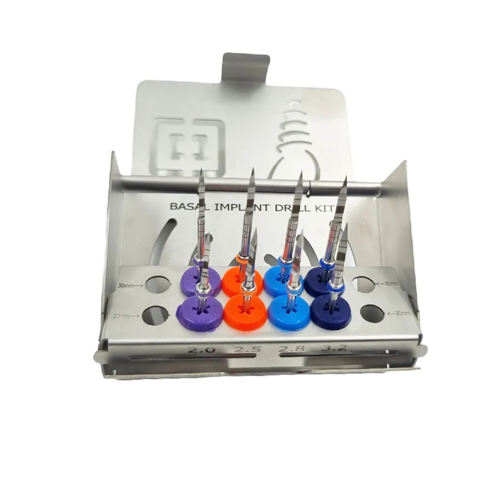 Julldent Basal Drill Kit ( Set of 8 Drills With Box)