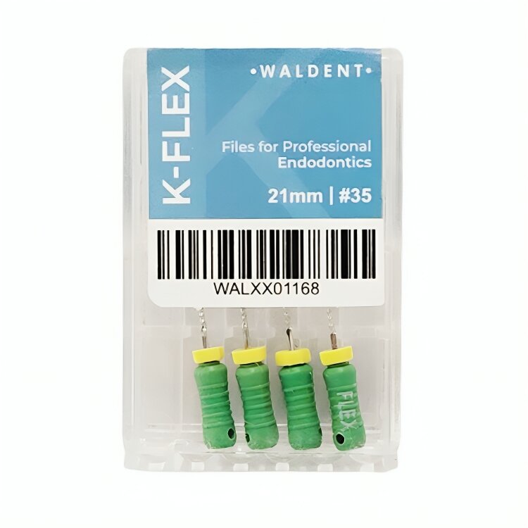 Waldent K-Flex Files 21mm #35