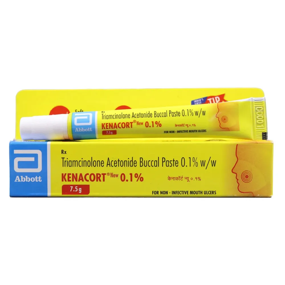 Abbott Kenacort 0.1% Oral Paste 7.5g (Pack of 1)