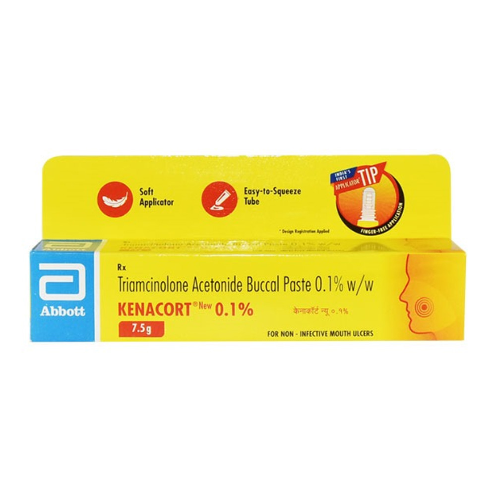 Abbott Kenacort 0.1% Oral Paste (Pack Of 25)