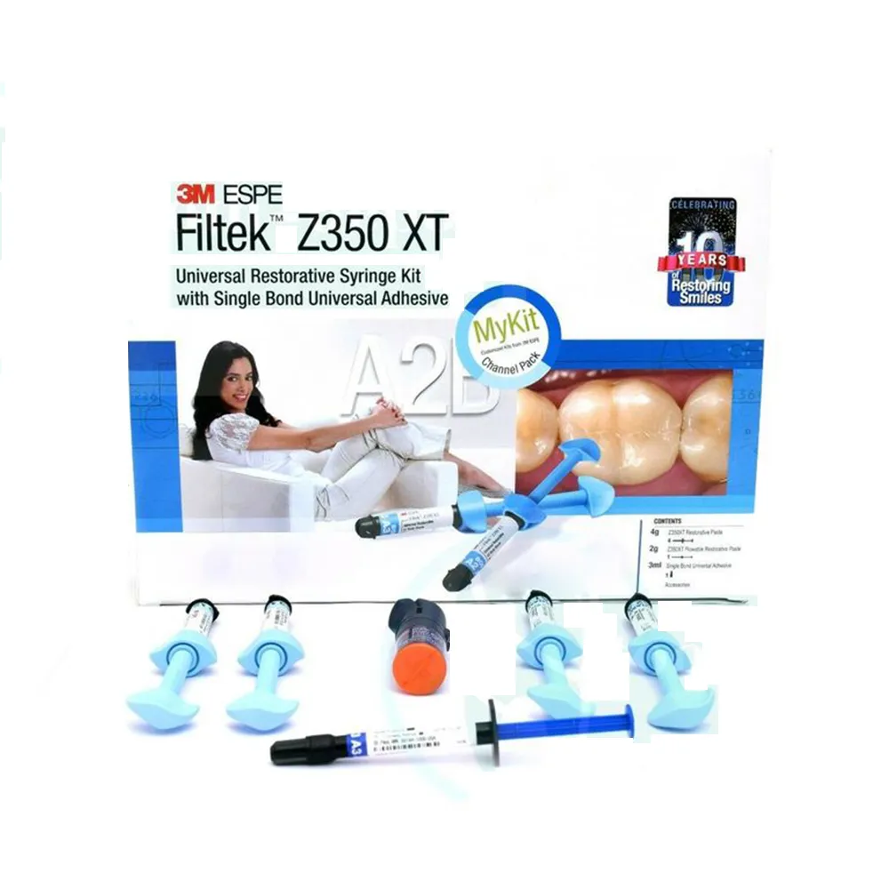 3m Espe Filtek Z350 Xt Universal Restorative Syringe Kit With Single Bond Universal Adhesive 